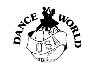 DANCE WORLD USA STUDIOS logo