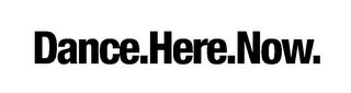 DANCE.HERE.NOW. logo