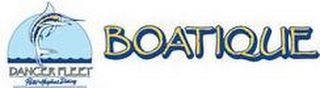 DANCER FLEET PETER HUGHES DIVING BOATIQUE logo