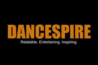 DANCESPIRE RELATABLE. ENTERTAINING. INSPIRING. logo