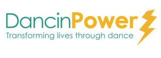 DANCIN POWER TRANSFORMING LIVES THROUGH DANCE logo