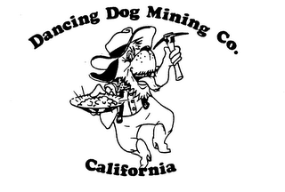DANCING DOG MINING CO. CALIFORNIA logo