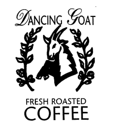 DANCING GOAT FRESH ROASTED COFFEE logo