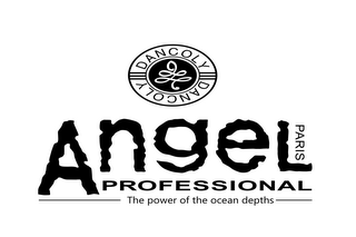 DANCOLY DANCOLY ANGEL PROFESSIONAL PARIS THE POWER OF THE OCEAN DEPTHS logo