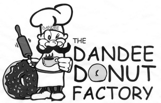 DANDEE THE DANDEE DONUT FACTORY logo
