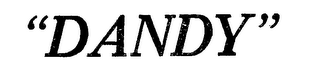 "DANDY" logo