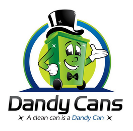 DANDY CANS A CLEAN CAN IS A DANDY CAN logo