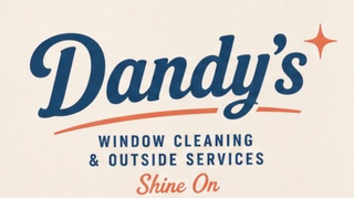 DANDY'S WINDOW CLEANING & OUTSIDE SERVICES SHINE ON logo