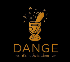 DANGE IT'S IN THE KITCHEN logo