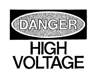 DANGER HIGH VOLTAGE logo