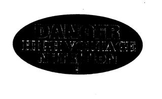 DANGER HIGH VOLTAGE NUTRITION logo