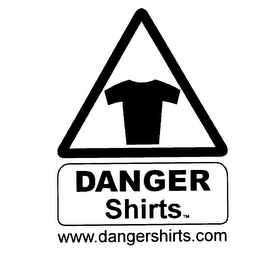 DANGER SHIRTS WWW.DANGERSHIRTS.COM logo