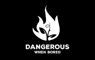 DANGEROUS WHEN BORED logo