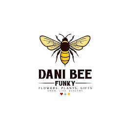 DANI BEE FUNKY FLOWERS. PLANTS. GIFTS. GROW. LIVE. HEALTHY. logo