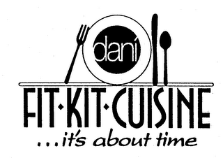 DANI FIT-KIT-CUISINE ...IT'S ABOUT TIME logo