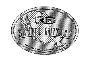 DANIEL GUITARS HANDMADE IN PARACHO, MICHOACAN MEXICO logo