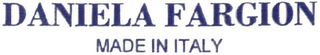 DANIELA FARGION MADE IN ITALY logo