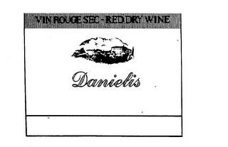 DANIELIS VIN ROUGE SEC-RED DRY WINE logo