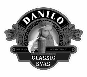 DANILO CLASSIC KVAS BEVERAGE NONALCOHOLIC FROM CONCENTRATE KVASS FERMENTATION logo