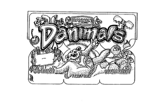 DANIMALS DANNON FOREST PACK 3 CHERRY 3 STRAWBERRY logo