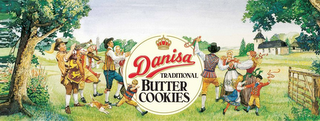 DANISA TRADITIONAL BUTTER COOKIES logo