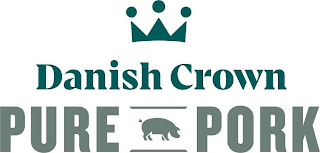 DANISH CROWN PURE PORK logo