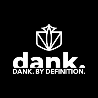 DANK. DANK BY DEFINITION. logo