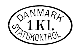 DANMARK 1 KL. STATSKONTROL 00 logo