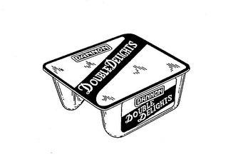 DANNON DOUBLE DELIGHTS logo