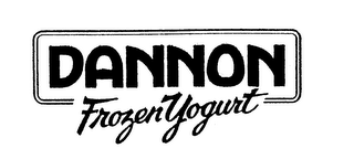 DANNON FROZEN YOGURT logo