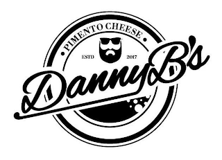 DANNY B'S PIMENTO CHEESE ESTD 2017 logo