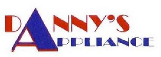 DANNY'S APPLIANCE logo