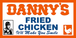 DANNY'S FRIED CHICKEN IT'LL MAKE YOU SMILE logo