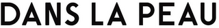DANS LA PEAU logo