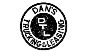 DAN'S TRUCKING & LEASING DTL logo