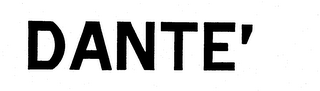 DANTE' logo