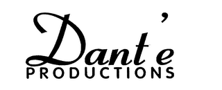 DANT'E PRODUCTIONS logo