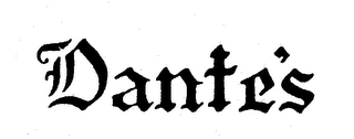 DANTE'S logo