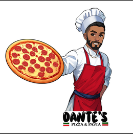 DANTE'S PIZZA & PASTA logo