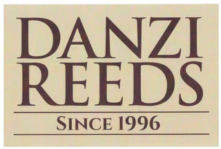 DANZI REEDS SINCE 1996 logo