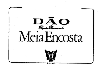 DAO REGIAO DEMARCADA MEIA ENCOSTA EST. 1984 logo