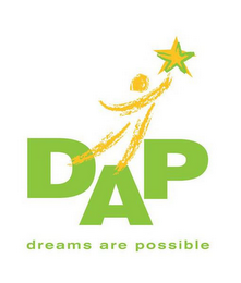 DAP DREAMS ARE POSSIBLE logo