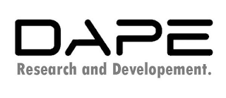 DAPE RESEARCH AND DEVELOPMENT. logo