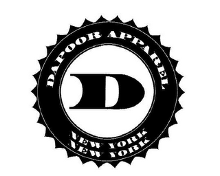 DAPOOR APPAREL D NEW YORK NEW YORK logo