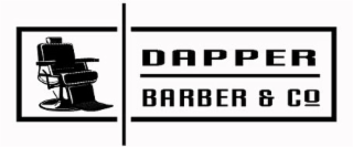 DAPPER BARBER & CO logo