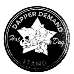 DAPPER DEMAND HOT DOG STAND logo