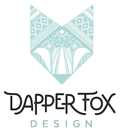 DAPPER FOX DESIGN logo