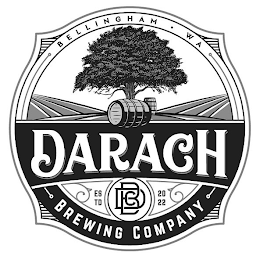 DARACH BREWING COMPANY BELLINGHAM · WA ESTD 2022 DBC logo