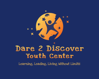 DARE 2 DISCOVER YOUTH CENTER LEARNING, LEADING, LIVING WITHOUT LIMITS logo