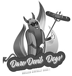 DAREDEVIL DOGS GRILLED SINFULLY GOOD! logo